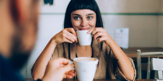 woman on a date