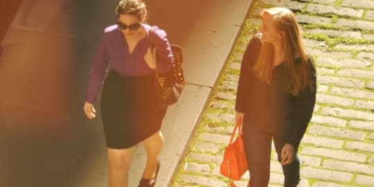 Professional Women Talking to Each Other