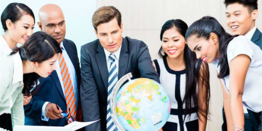 International business team