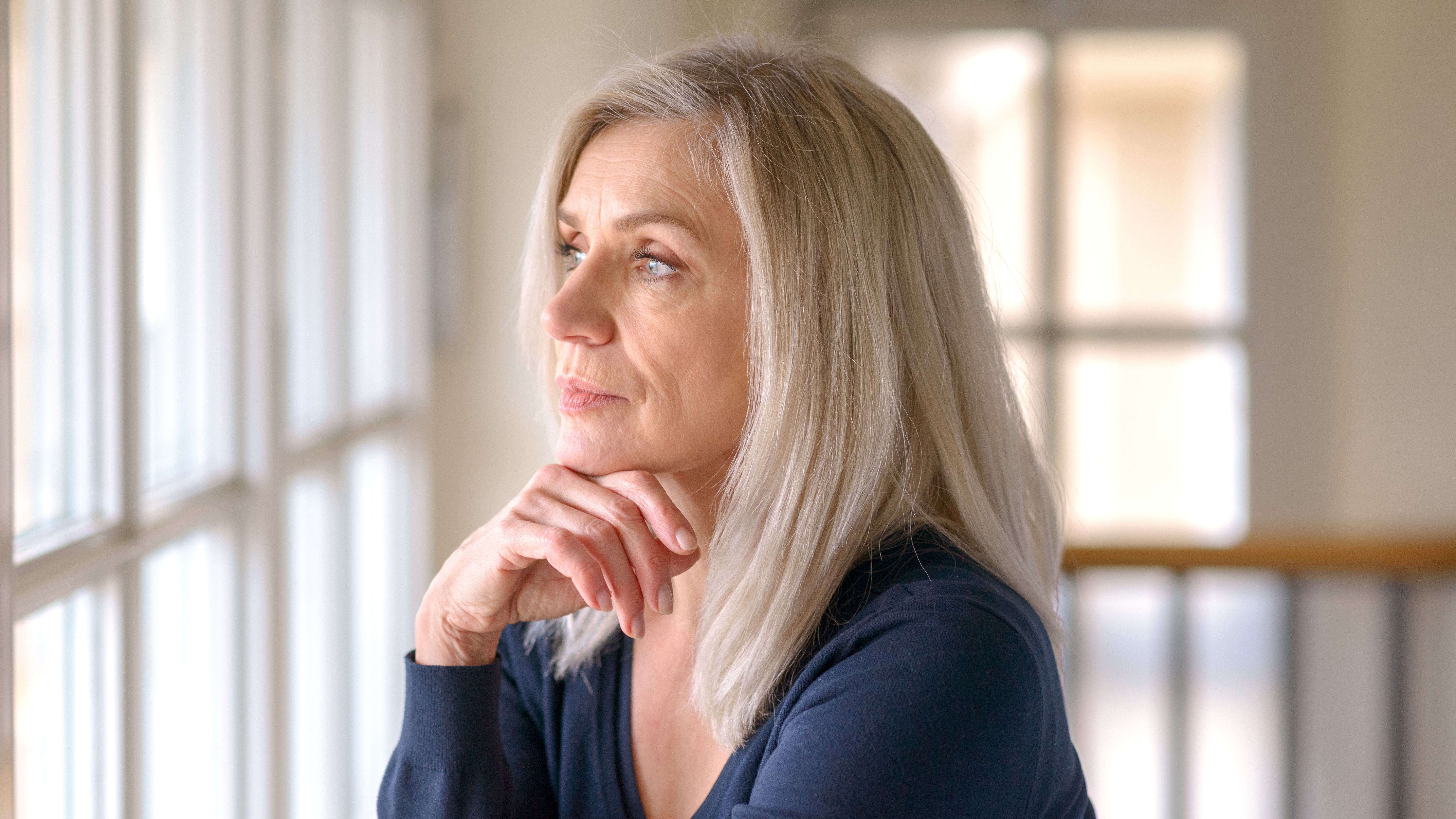 unhappy woman