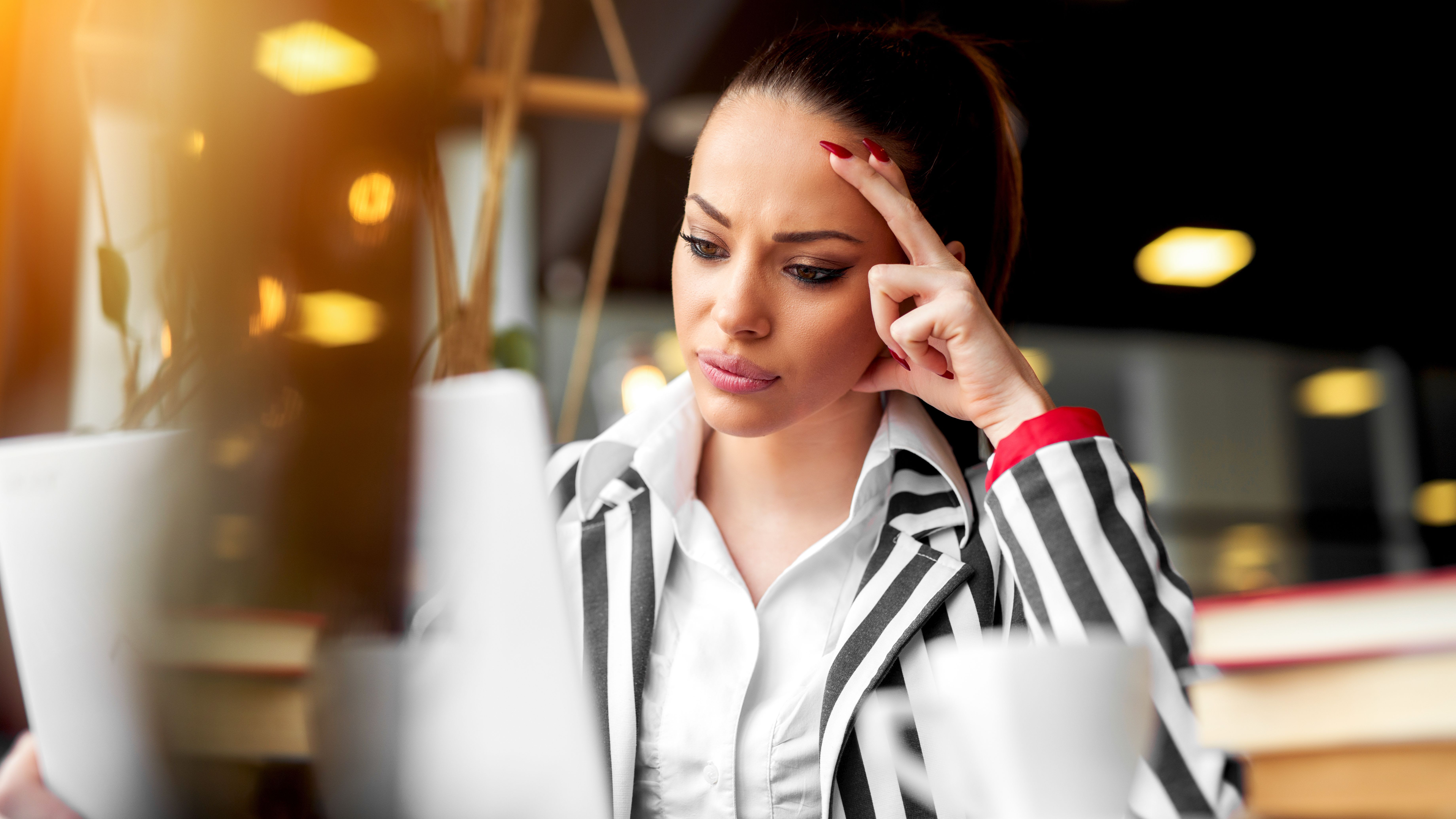 woman on job interview