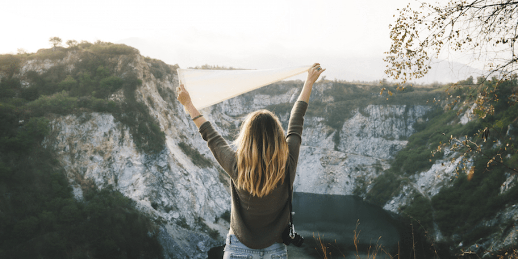 Woman Traveling