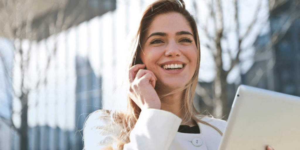 Happy Businesswoman