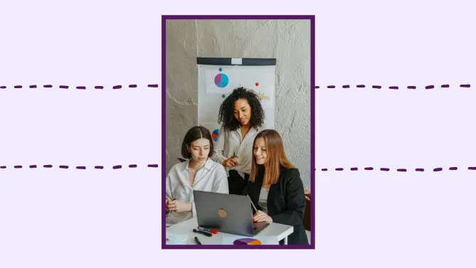 women working together