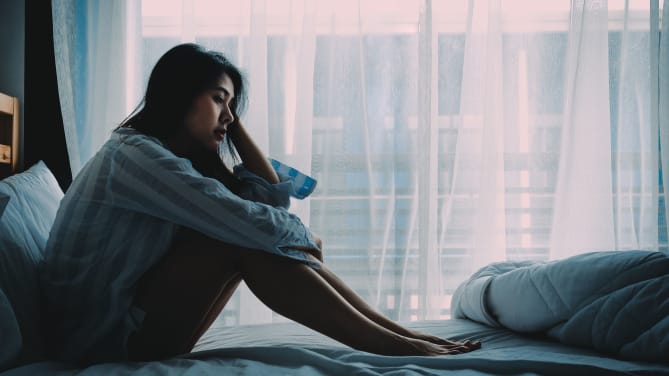Sad woman