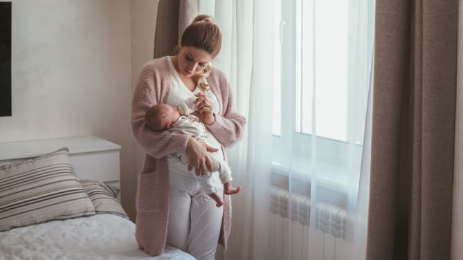 New mom with PPDD