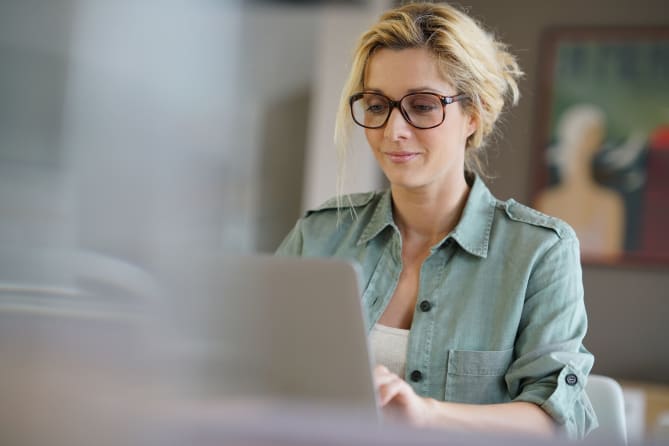 Woman Writing Letter