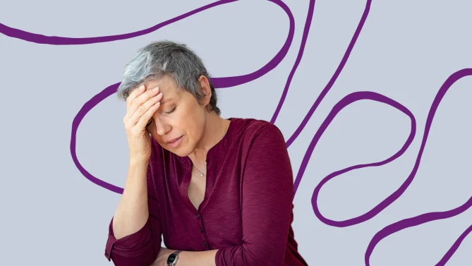 woman stressed
