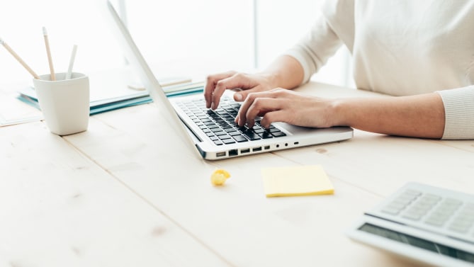 Woman Working
