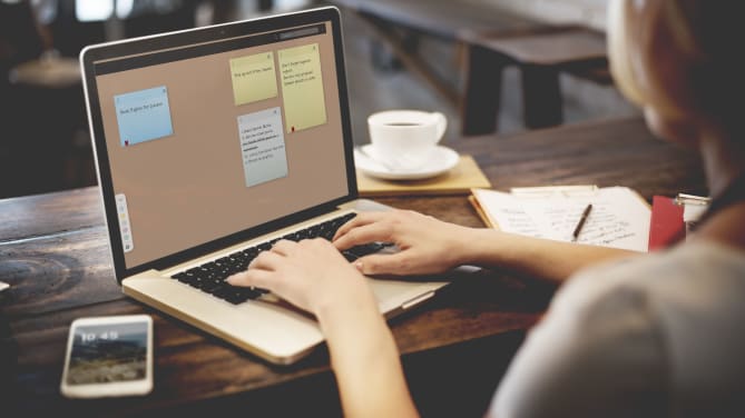 Woman Writing To-Do List