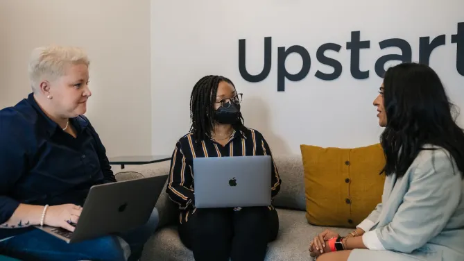 Upstart employees.