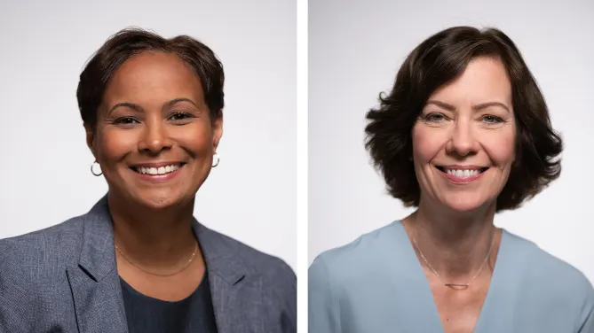 Charlene Vance and Erika Brant.