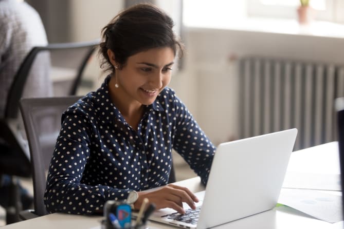 Woman Working