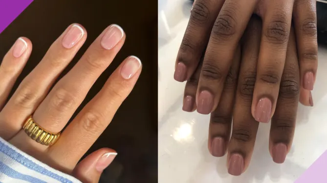 manicured nails 