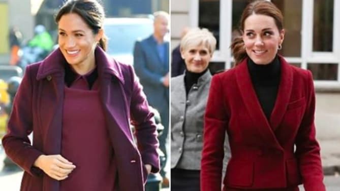 Kate Middleton and Meghan Markle