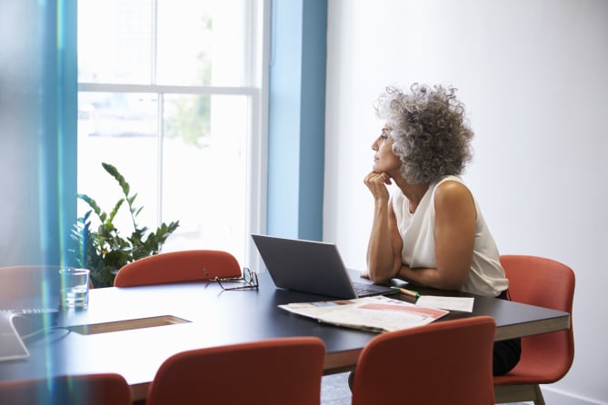 Woman Thinking