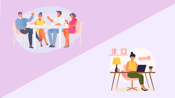 hybrid work environment