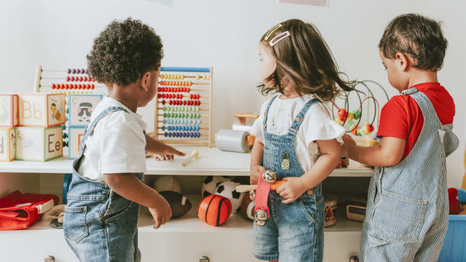 Kids playing