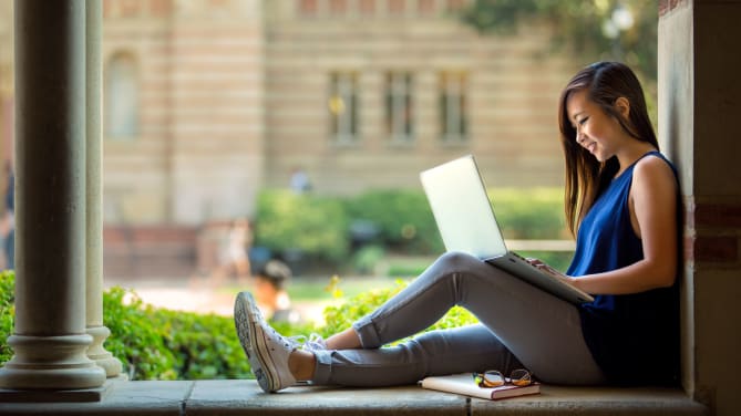 College woman