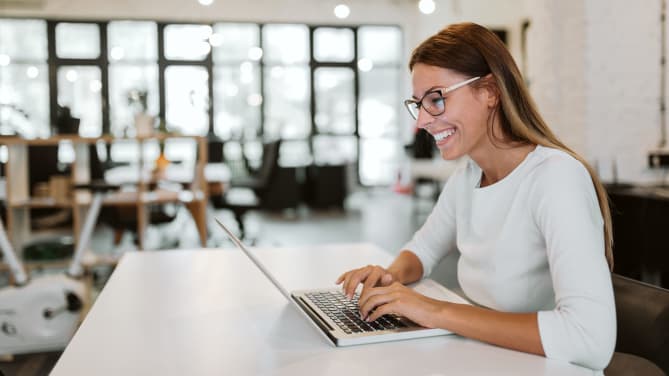 Woman Taking Notes