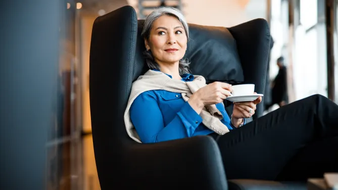 Woman thinking