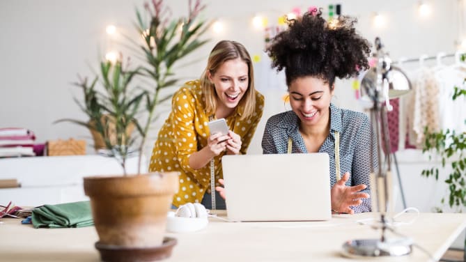 Women at work