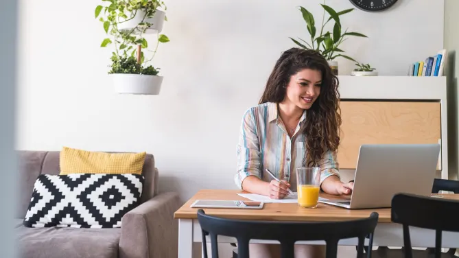 Woman at office