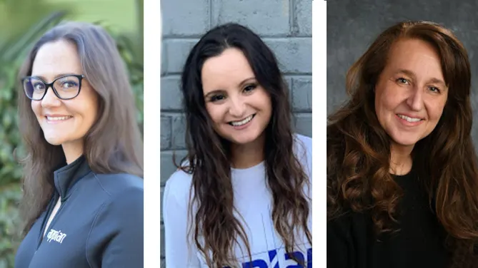 Silvia Fossati, Kelsey McDonell and Meghan Posco