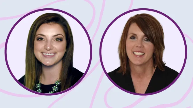 Emily Sarkisian and Laurie Webb