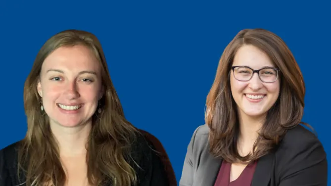 Sarah Sassorossi and Sarah Pumphrey