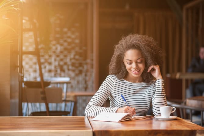 Woman Journaling