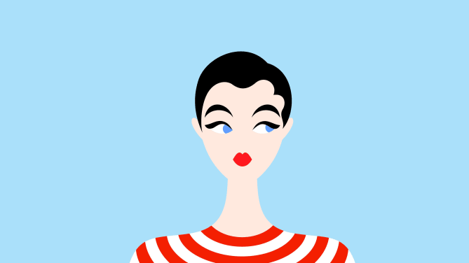 Woman looking surprised
