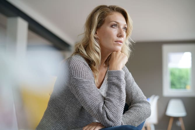 Woman Thinking