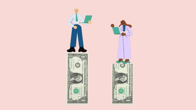 pay for women vs. men