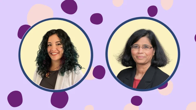 Yasmine El-Khatib and Lalitha Suryanarayana. Photos courtesy of Seagate.