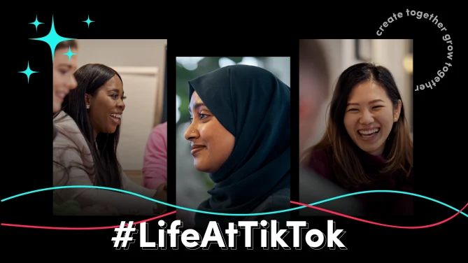 Image showing three TikTok employees.