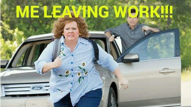 Friday work meme