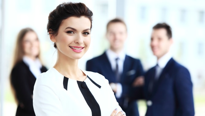 female boss