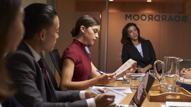 woman at work frustrated