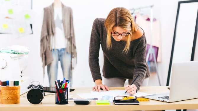 Woman at Work