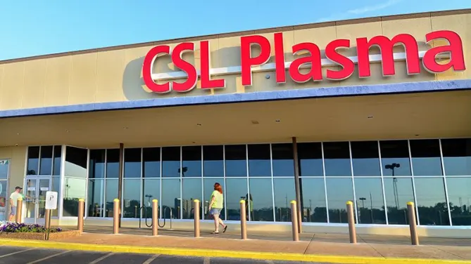 Photo Courtesy of CSL Plasma.