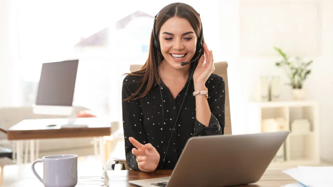 Woman on laptop