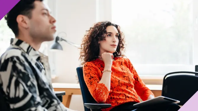 Professional in an office setting, illustrating how to deal with a lack of recognition at work