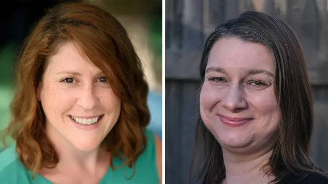 Stephanie Foerst, Senior Consultant at Slalom LLC, and Elysia Lock, Senior Architect at Slalom Build