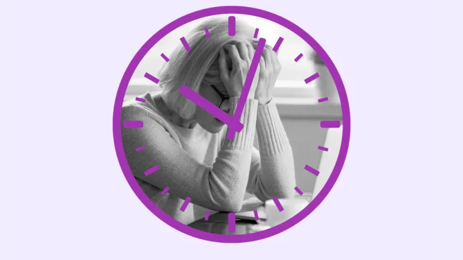 woman stressed