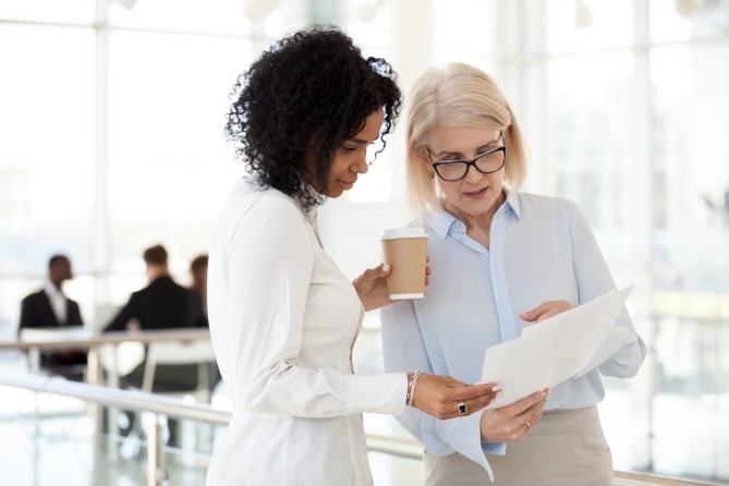 Women at work