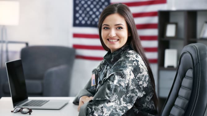 military woman