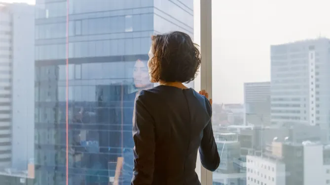 Boss Talking to Employee