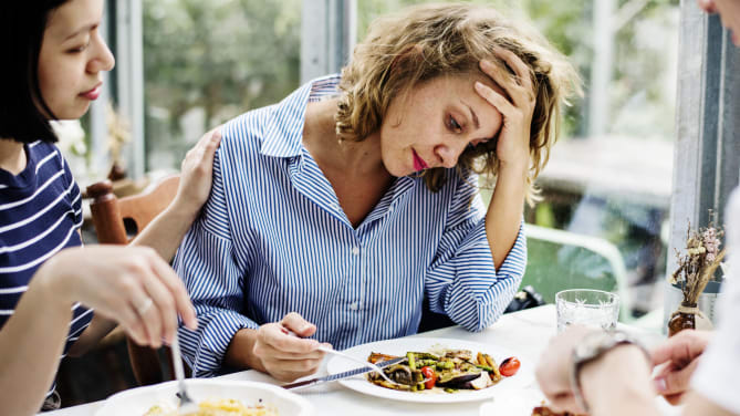 Stressed Woman