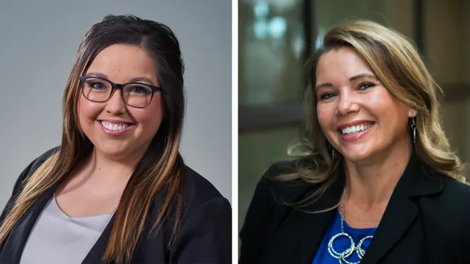 Alicia Schalla and Niki Garcia. Photos courtesy of DISH.